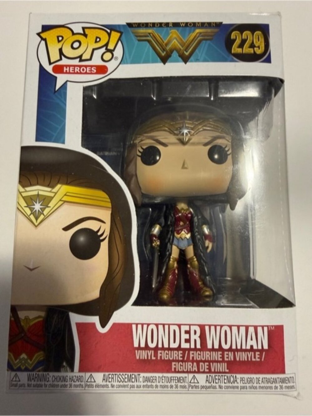 Funko Pop! Heroes Wonder Woman #229 (Cloak) – DC Vinyl Figure